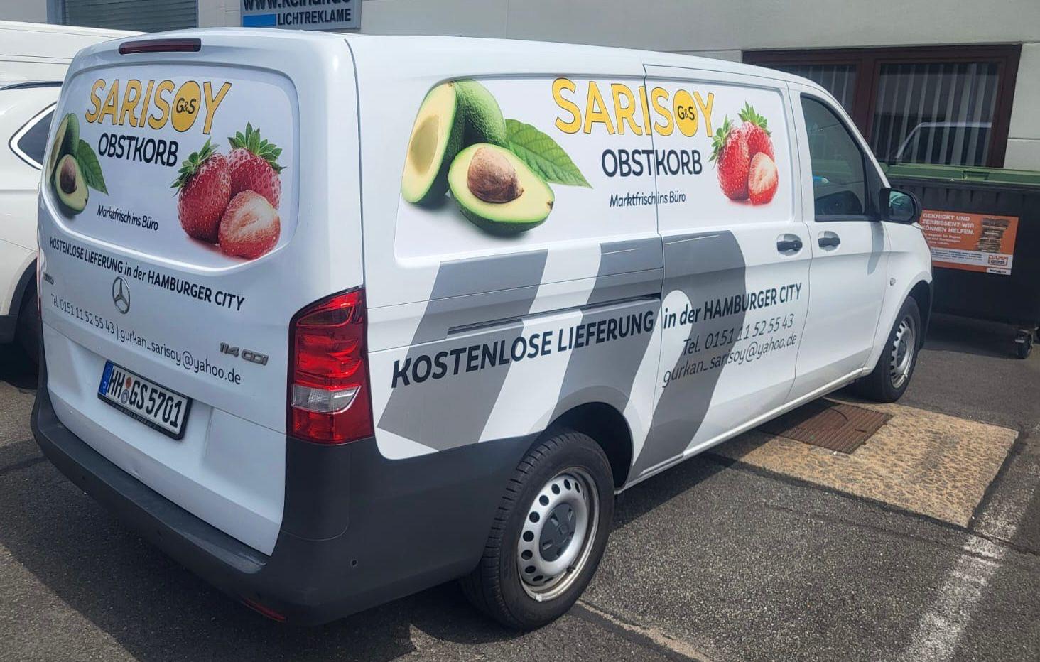 Frische Früchte und persönlicher Service